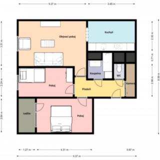 Pronájem bytu 3+kk 70 m² Praha Chodov, Jeřábkova