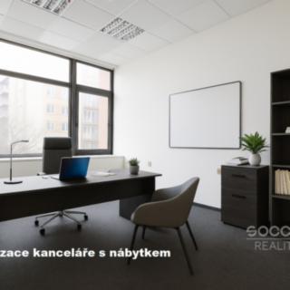 Pronájem kanceláře 17 m² Praha Libeň, Sokolovská