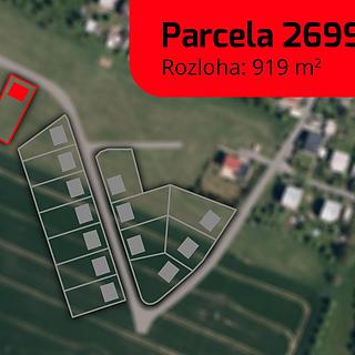 Prodej stavební parcely 919 m&sup2; Želechovice nad Dřevnicí