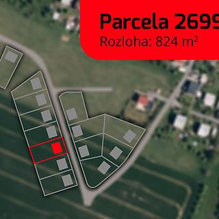 Prodej stavební parcely 824 m&sup2; Želechovice nad Dřevnicí
