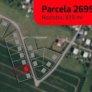 Prodej stavební parcely 819 m&sup2; Želechovice nad Dřevnicí