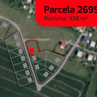 Prodej stavební parcely 938 m&sup2; Želechovice nad Dřevnicí