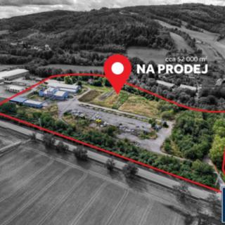 Prodej komerčního pozemku 52000 m² Odry