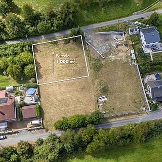 Prodej stavební parcely 1 000 m² Jarcová