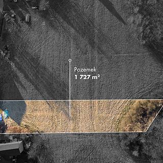 Prodej stavební parcely 1 727 m² Vidče