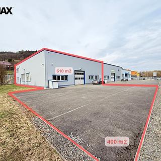 Pronájem výrobního objektu 610 m² Vsetín Rokytnice