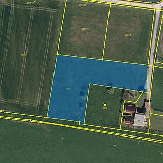 Prodej stavební parcely 3455 m² Albrechtice