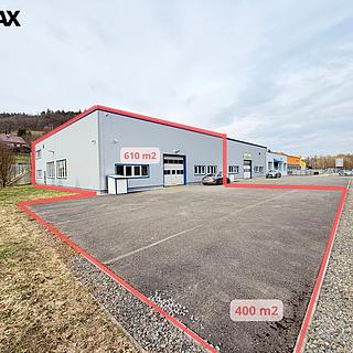 Pronájem výrobního objektu 610 m² Vsetín Rokytnice