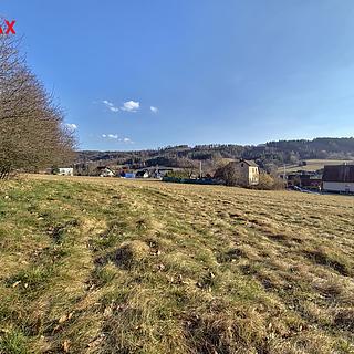 Prodej stavební parcely 1 727 m² Vidče