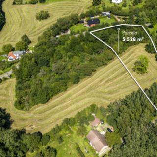 Prodej stavební parcely 5528 m² Krhová