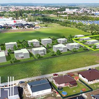 Prodej stavební parcely 994 m² Prostějov Vrahovice, Petra Hapky