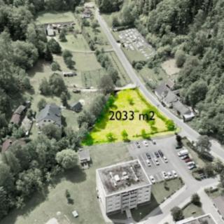 Prodej stavební parcely 2 033 m² Oskava
