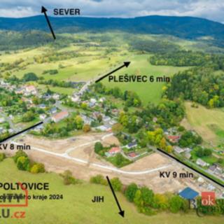Prodej stavební parcely 812 m² Děpoltovice