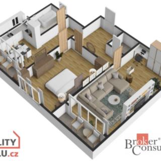 Prodej bytu 2+1 74 m² Poděbrady III