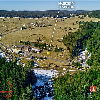 Prodej stavební parcely 1428 m&sup2; Nové Hamry