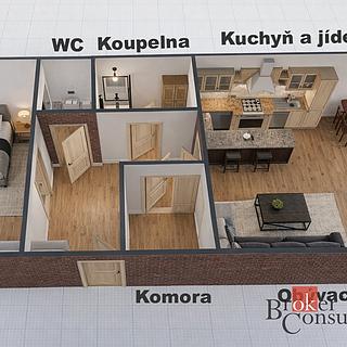 Prodej bytu 2+kk 66 m² Praha Žižkov, Na Viktorce