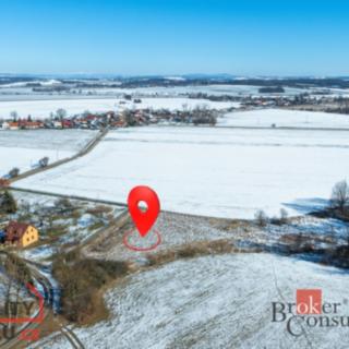 Prodej stavební parcely 2 832 m² Obrubce