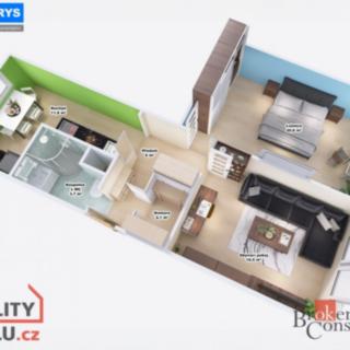 Prodej bytu 2+1 60 m² Jablonec nad Nisou