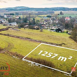 Prodej stavební parcely 1257 m² Horní Branná