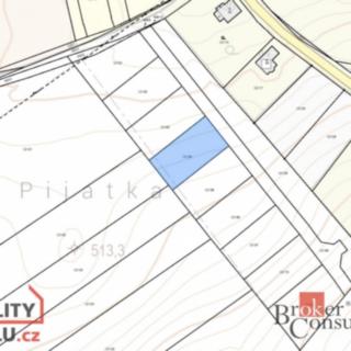 Prodej komerčního pozemku 1 080 m² Vlčtejn