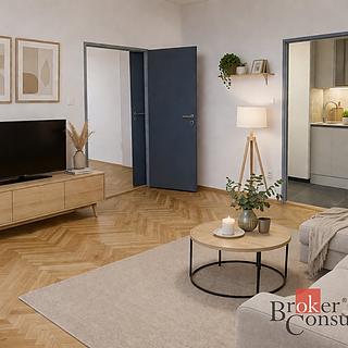 Pronájem bytu 2+1 54 m&sup2; Praha