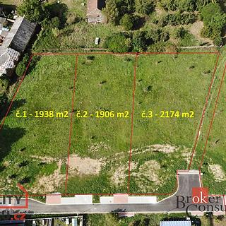 Prodej stavební parcely 2174 m² Smědčice