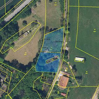 Prodej stavební parcely 1 300 m² Bohdašín