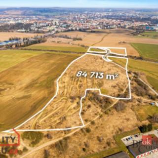 Prodej komerčního pozemku 84 713 m² Jihlava