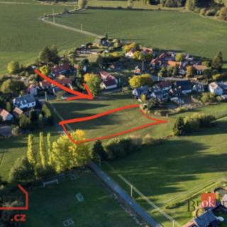 Prodej stavební parcely 1319 m² Příkosice