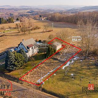 Prodej stavební parcely 862 m² Hrádek nad Nisou