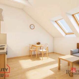 Prodej bytu 1+kk a garsoniéry 22 m² Brno, Körnerova