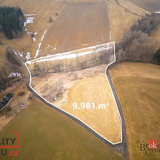 Prodej stavební parcely 9989 m² Pěčín