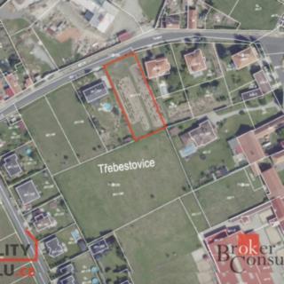 Prodej stavební parcely 1515 m² Třebestovice