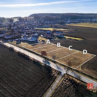 Prodej stavební parcely 1 173 m² Újezd