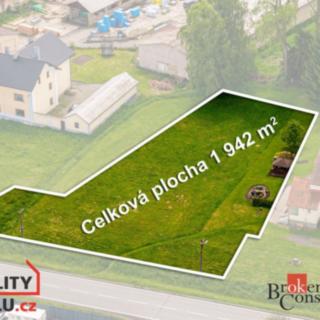 Prodej komerčního pozemku 1 942 m² Jablonné v Podještědí Zámecká