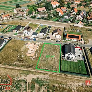 Prodej stavební parcely 827 m² Nedomice