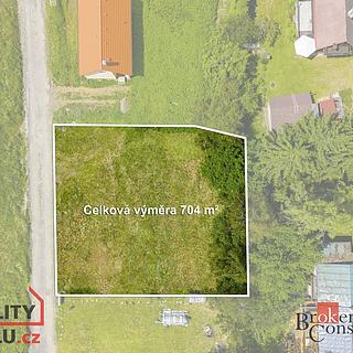 Prodej stavební parcely 704 m² Jihlava Zborná