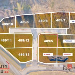Prodej stavební parcely 939 m² Kamenný Újezd
