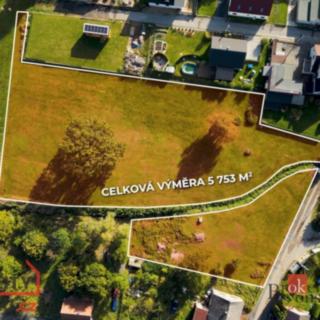 Prodej stavební parcely 4502 m² Hrádek nad Nisou