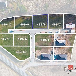 Prodej stavební parcely 892 m² Kamenný Újezd