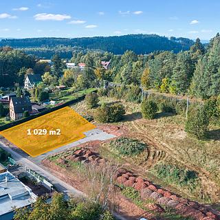 Prodej stavební parcely 1 029 m² Trutnov Horní Staré Město