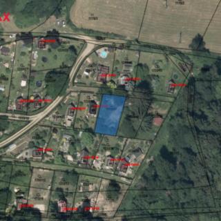Prodej stavební parcely 380 m² Albrechtice