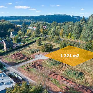Prodej stavební parcely 1 221 m² Trutnov Horní Staré Město