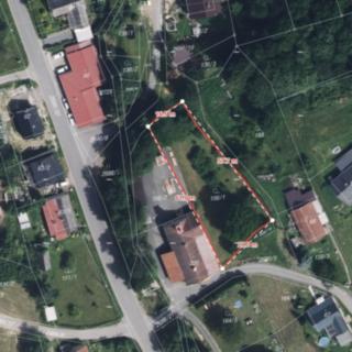Prodej stavební parcely 1 222 m² Horní Třešňovec