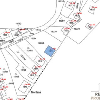 Prodej stavební parcely 1 005 m² Všenory, Montana