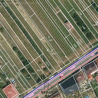 Prodej stavební parcely 800 m² Starý Poddvorov