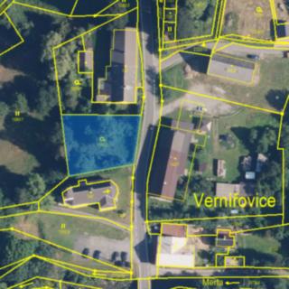 Prodej stavební parcely 799 m² Vernířovice