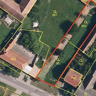 Prodej stavební parcely 888 m&sup2; Vícenice