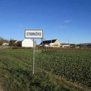 Prodej stavební parcely 2 624 m² Ctidružice