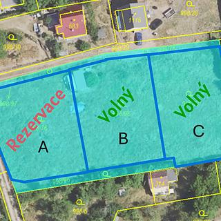 Prodej stavební parcely 948 m² Vráž